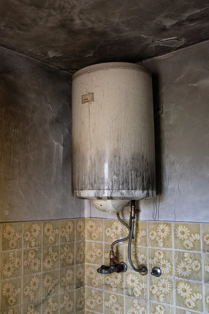 Pred sanacijo požara