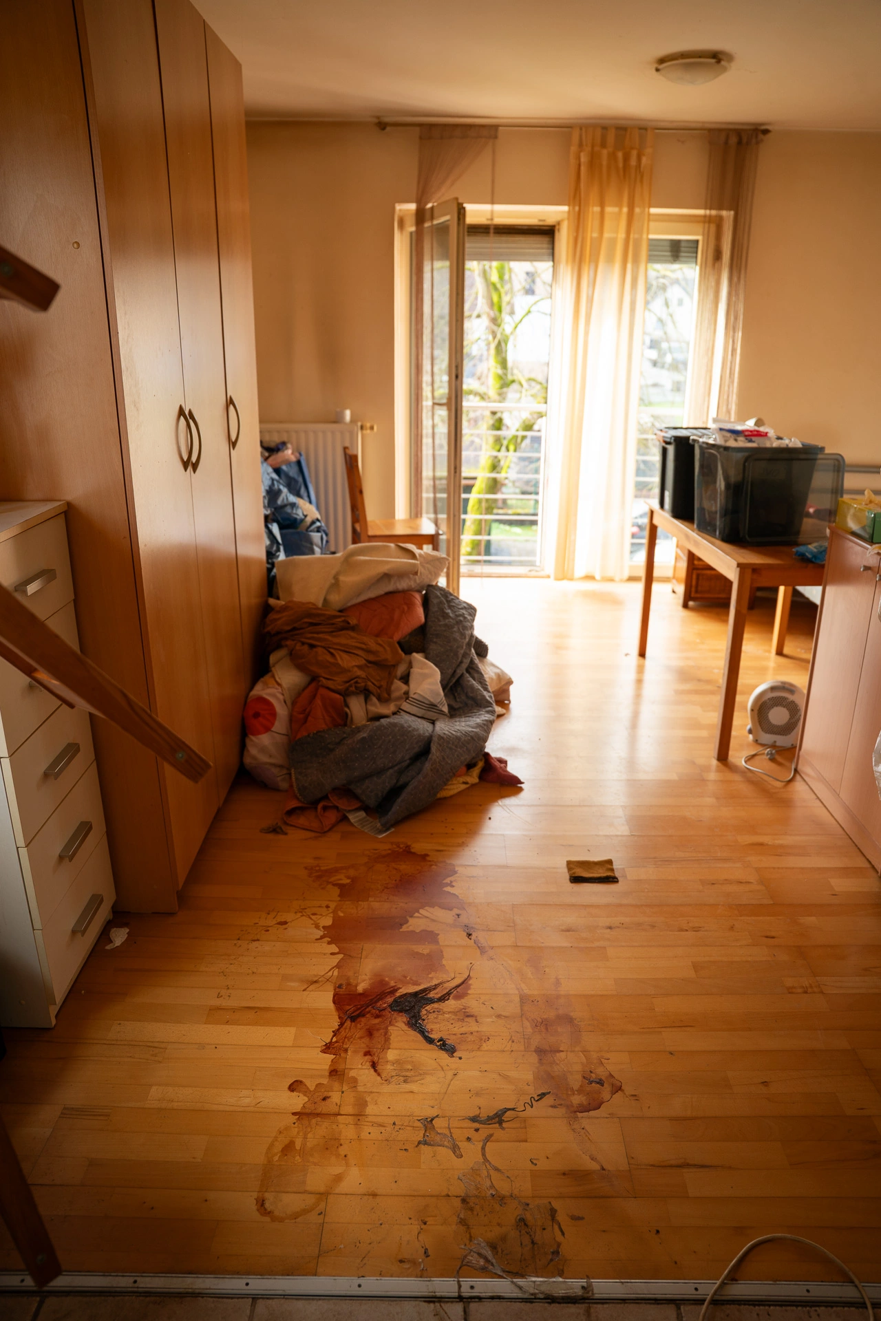 Sledi krvi v stanovanju